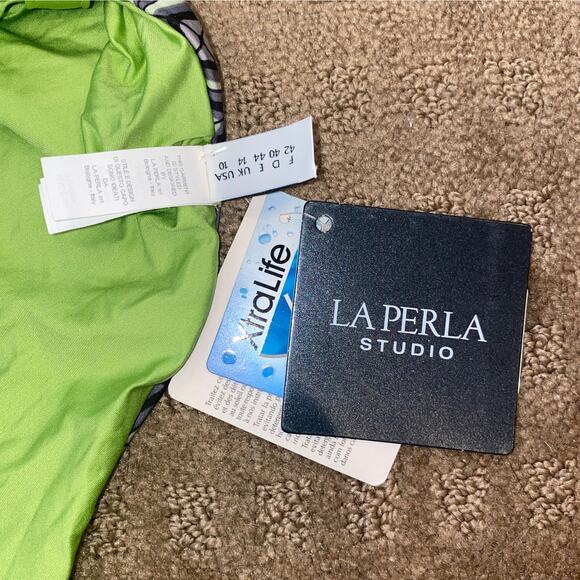 Le Perla Studio Bikini Swim Bottom Reversible size US 10 - Picture 3 of 4